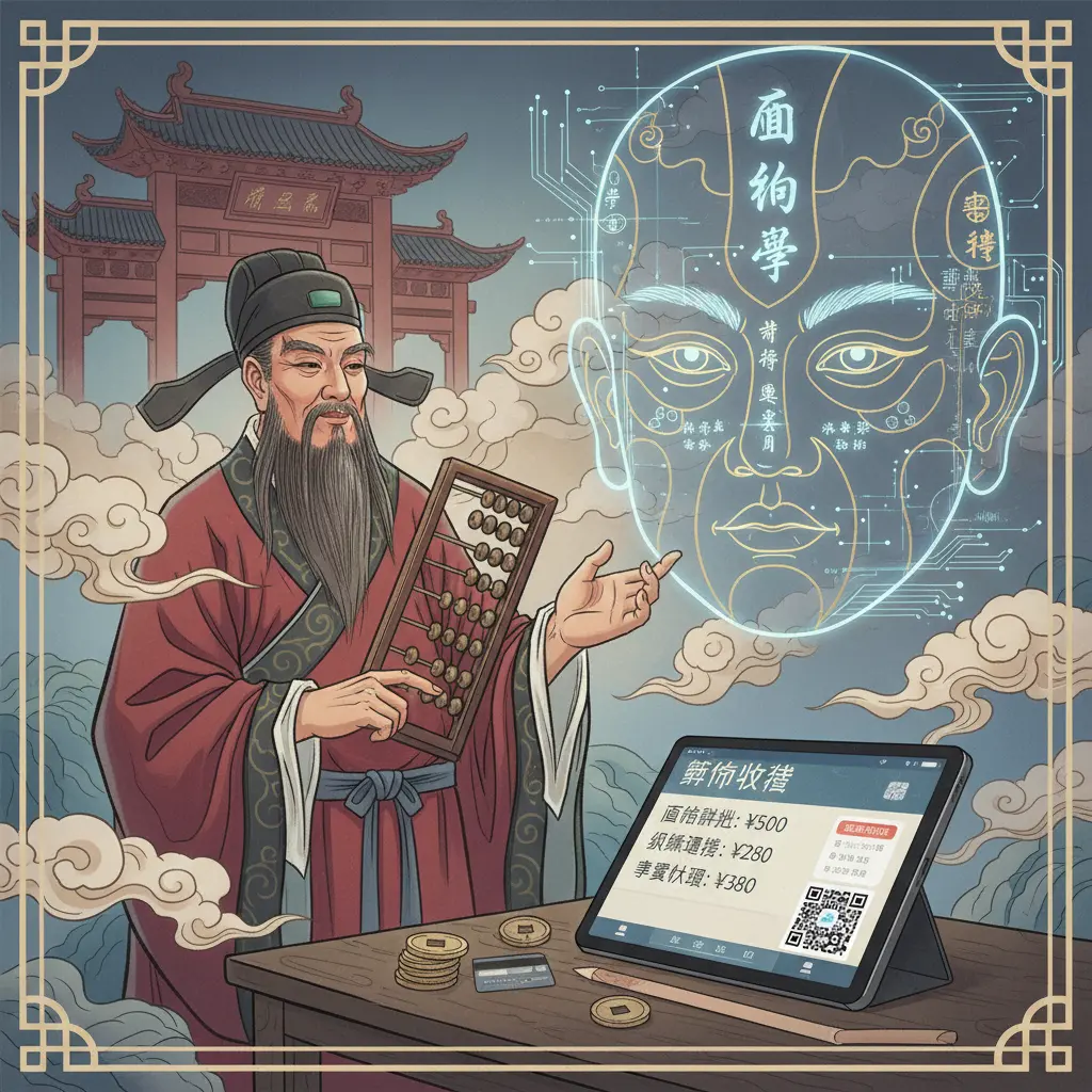 算命收費 - 面相學