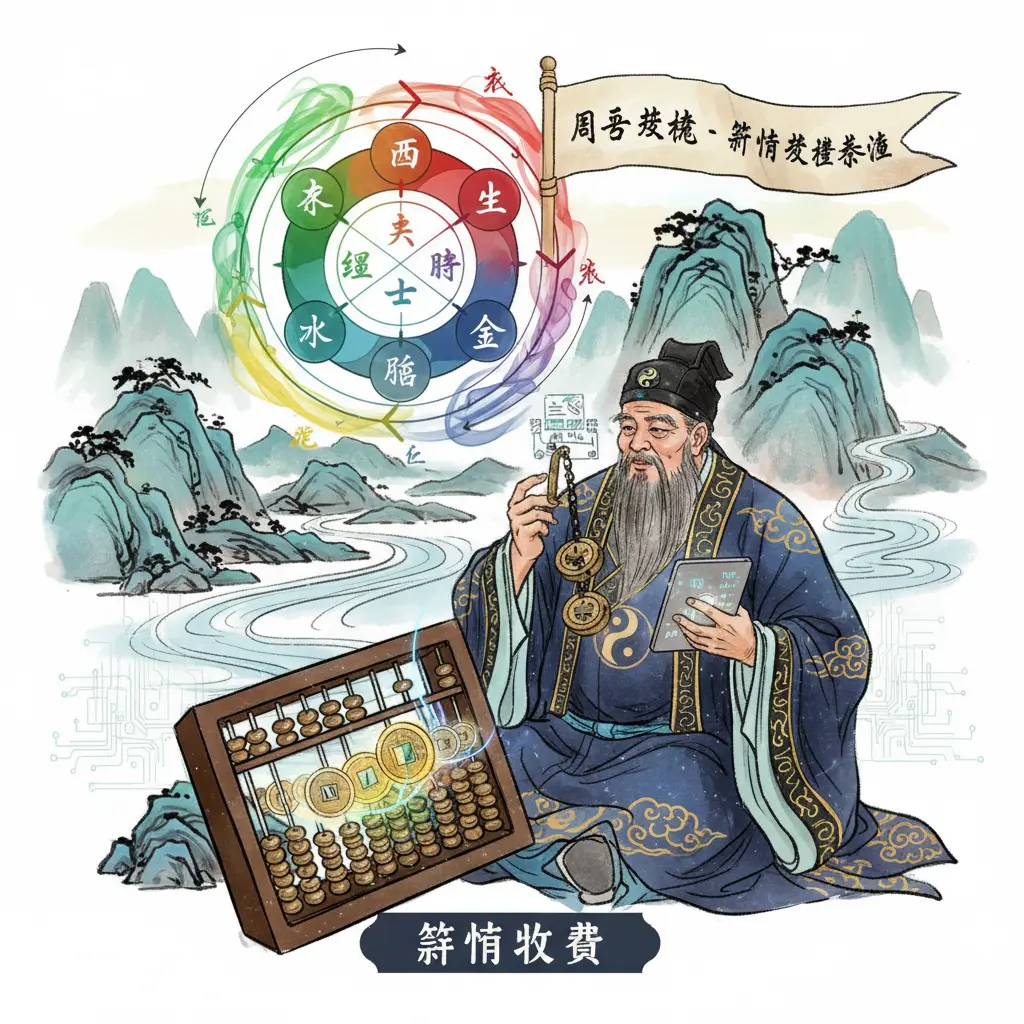 算命收費 - 五行