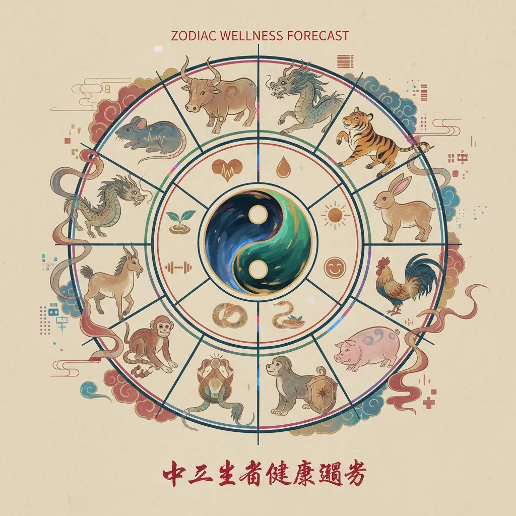 健康運勢 - 十二生肖